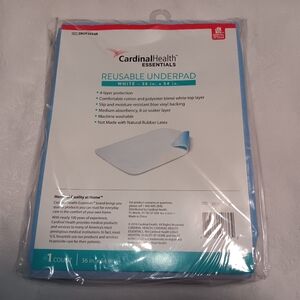 Cardinal Health Essentials Reusable Underpad White 36 in x 54 in